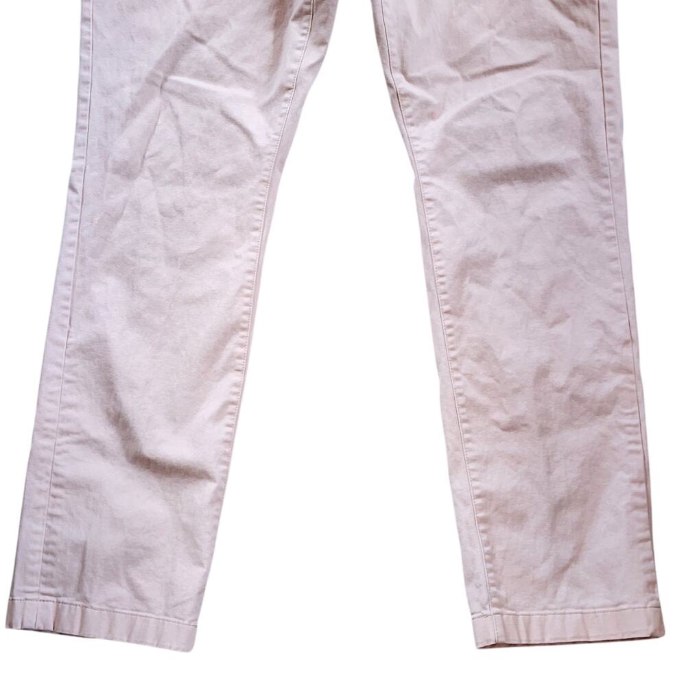 Goodfellow Mens Slim Straight Hennepin Chino Pants Size 34 X 30 Pink Khaki - Picture 4 of 9